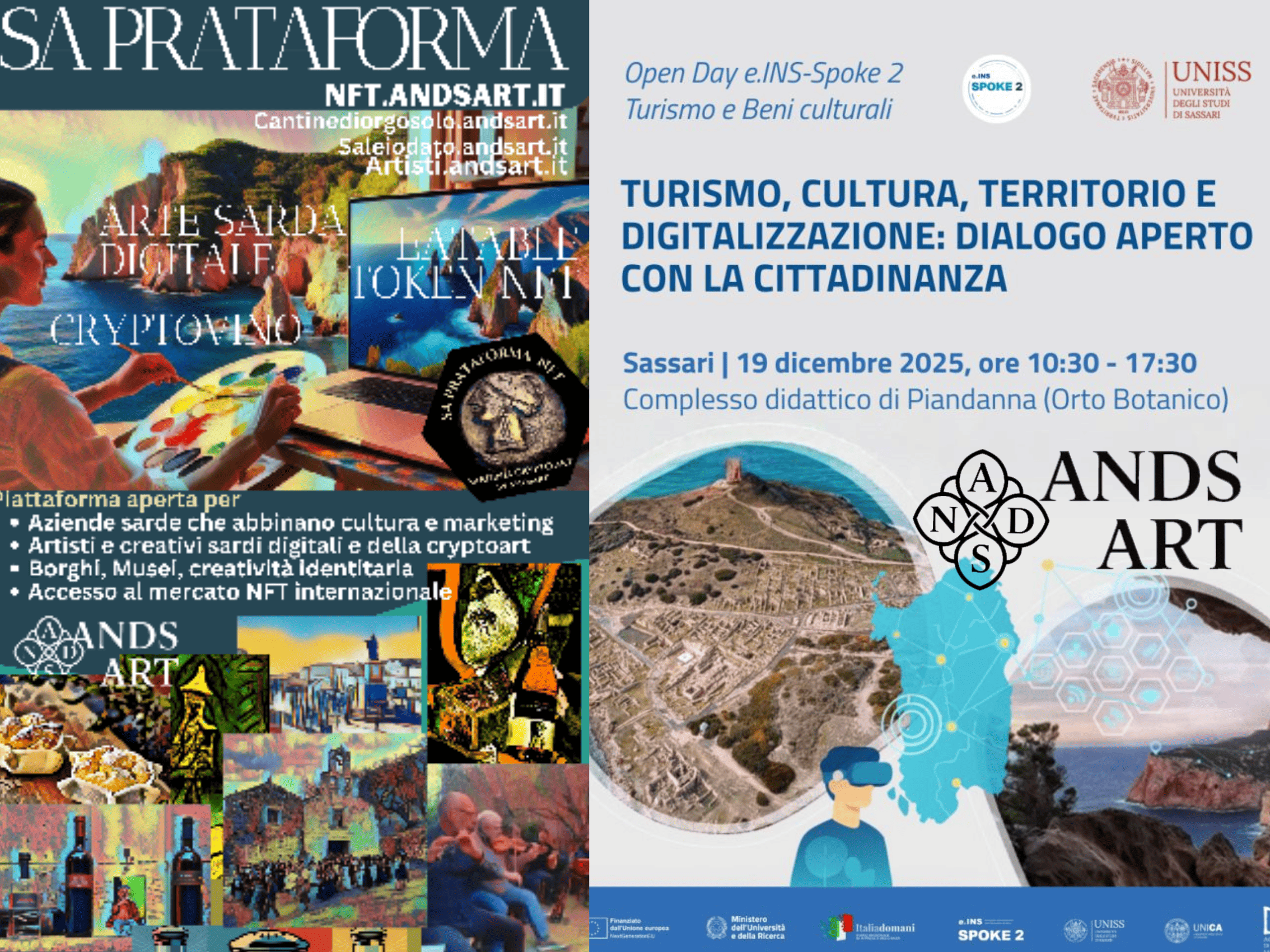 “Turismo, Cultura, Territorio e Digitalizzazione: Dialogo Aperto con la Cittadinanza” – Sassari 19 Dicembre 2025 ore 10:30 – 17:30